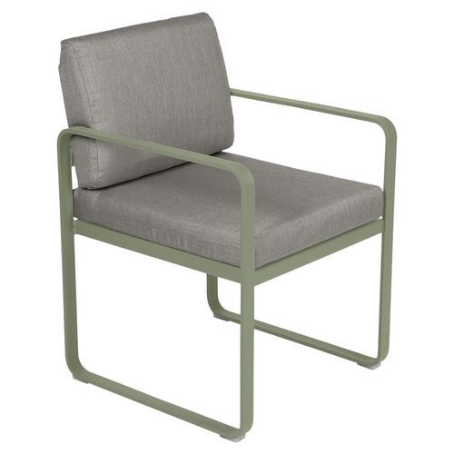 Fauteuil Repas Bellevie Cactus - Taupe Grisé