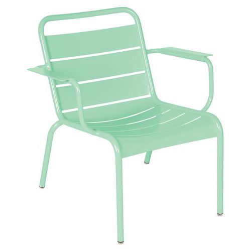 Fauteuil Lounge Luxembourg - Vert Opaline