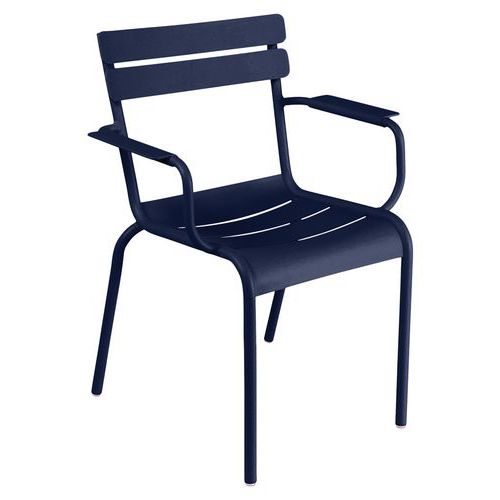 Fauteuil Bridge Luxembourg Bleu Abysse