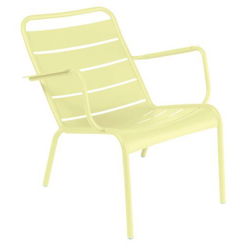 Fauteuil Bas Luxembourg Citron Givré