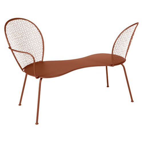 Banquette Conversation Lorette - Ocre Rouge