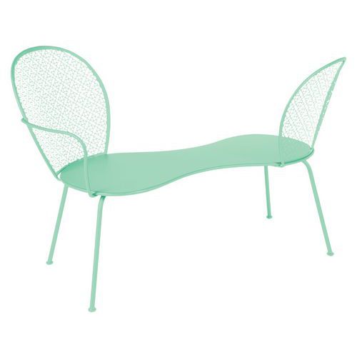 Banquette Conversation Lorette - Vert Opaline
