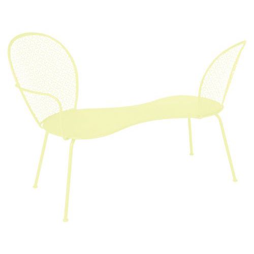 Banquette Conversation Lorette - Citron Givré