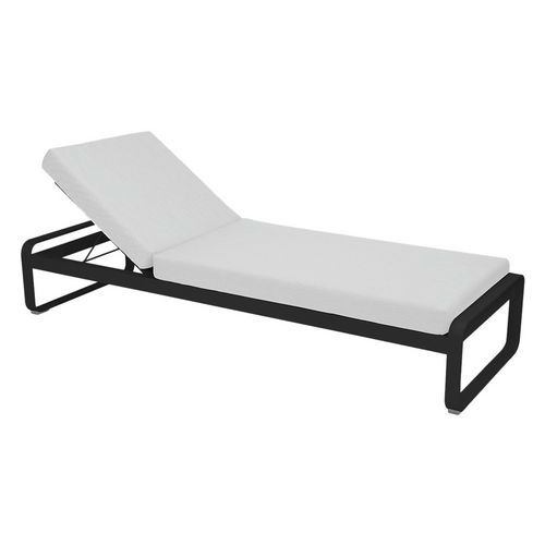 Bain de soleil Bellevie coussin blanc grisé Fermob