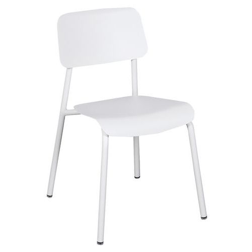 Chaise Studie 4 Pieds - Blanc Coton