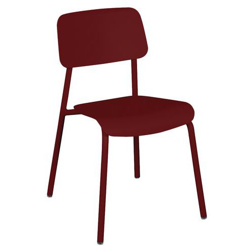 Chaise Studie 4 Pieds - Piment