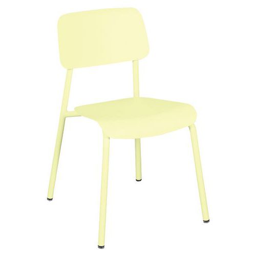 Chaise Studie 4 Pieds - Citron Givré
