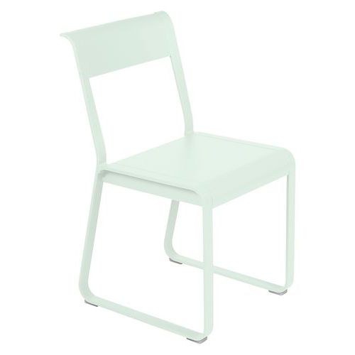 Chaise Bellevie V2 Piètement Luge Menthe Glaciale