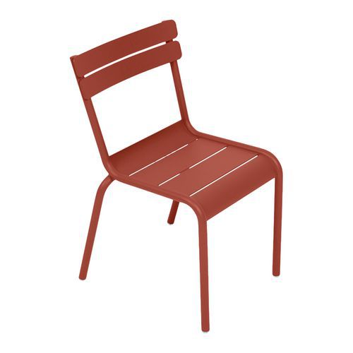 Chaise Luxembourg Kid Ocre Rouge