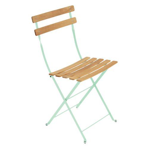 Chaise Bistro Naturel Vert Opaline
