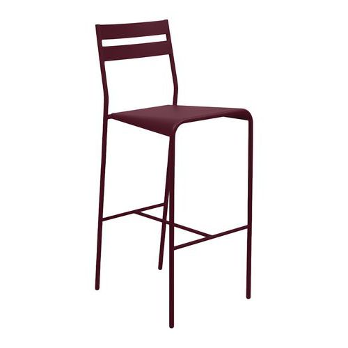 Chaise De Bar Facto Cerise Noire
