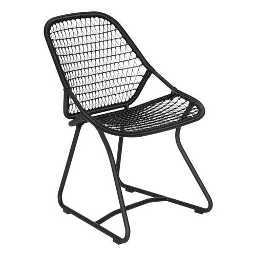 Chaise Sixties Réglisse