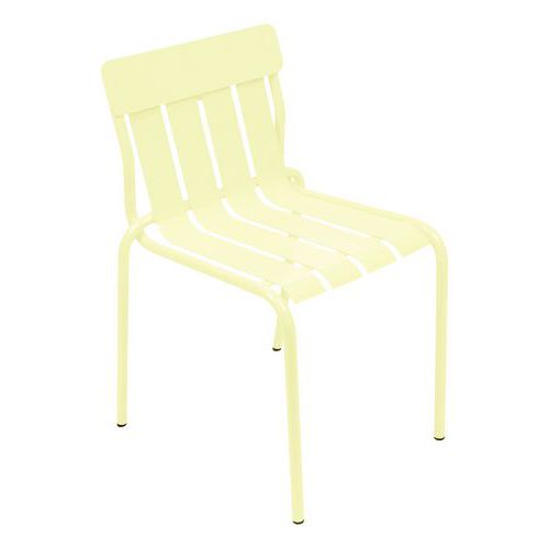 Chaise Stripe Citron Givré