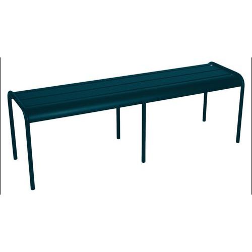 Banc 3/4 Places Luxembourg Bleu Acapulco