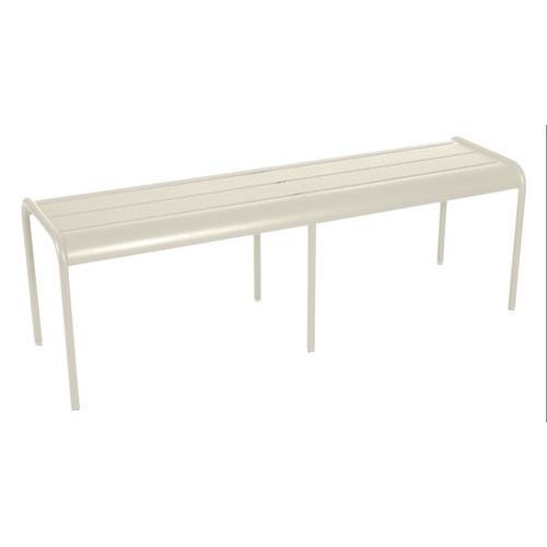 Banc 3/4 Places Luxembourg Gris Argile