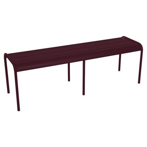 Banc 3/4 Places Luxembourg Cerise Noire