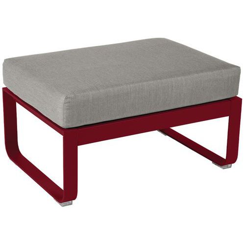 Pouf Bellevie Piment - Taupe Grisé