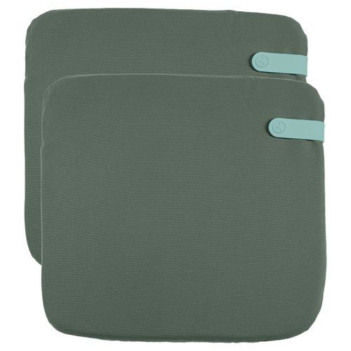 Duo De Galettes Color Mix 41 X 45 Cm - Vert Safari