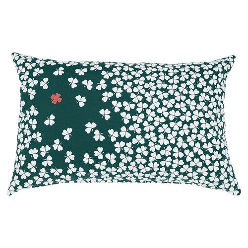 Coussin Trèfle 68 X 44 Cm - Vert Cèdre