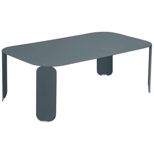 Table Basse Bebop 120 X 70 Cm - H.42 Cm Gris Orage