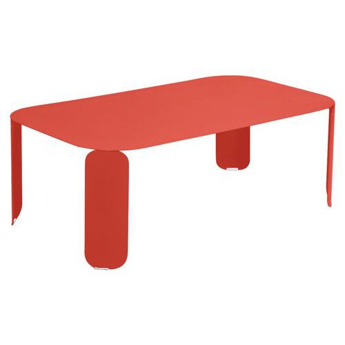Table Basse Bebop 120 X 70 Cm - H.42 Cm Capucine