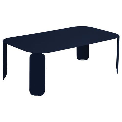 Table Basse Bebop 120 X 70 Cm - H.42 Cm Bleu Abysse