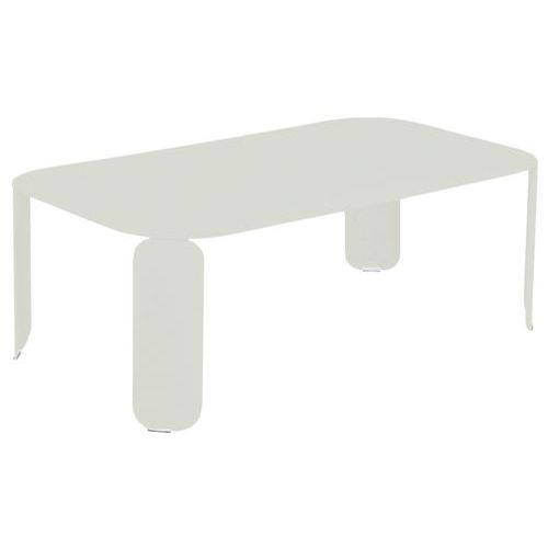 Table Basse Bebop 120 X 70 Cm - H.42 Cm Gris Argile