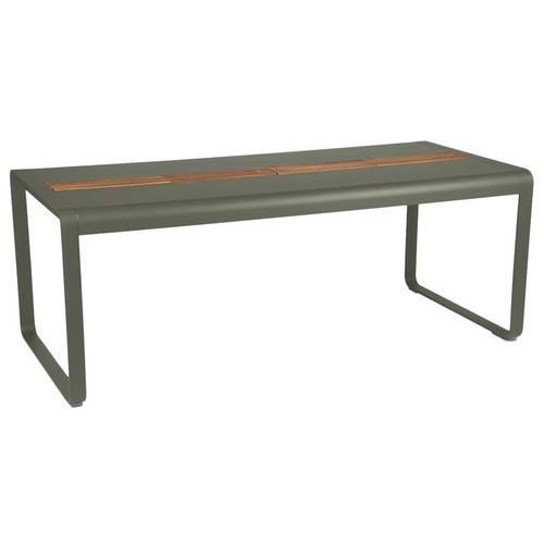 Table Bellevie 196 X 90 Cm Avec Rangement - Romarin