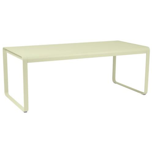 Table Bellevie Premium 196 X 90 Cm - Vert Tilleul