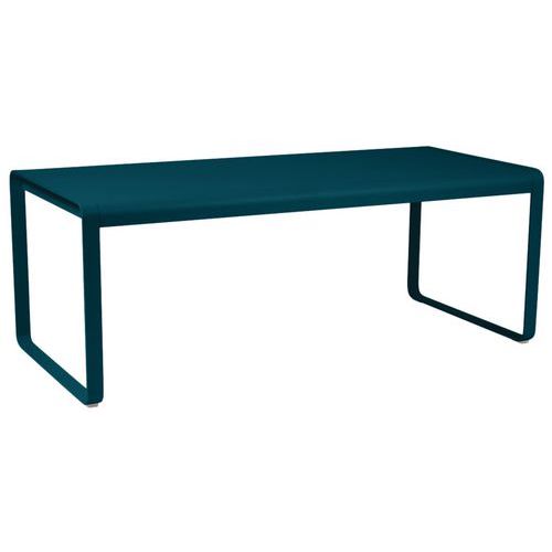 Table Bellevie Premium 196 X 90 Cm - Bleu Acapulco