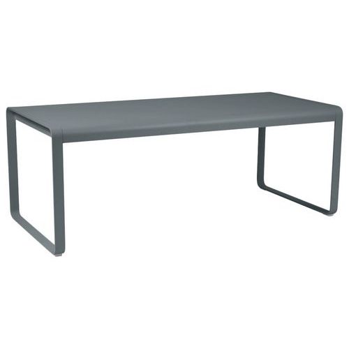 Table Bellevie Premium 196 X 90 Cm - Gris Orage