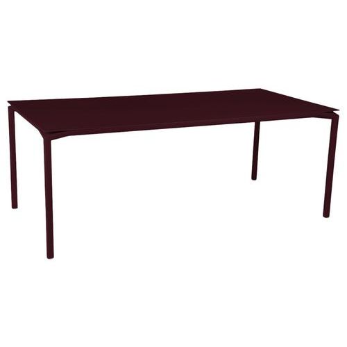 Table Calvi 195 X 95 Cm - Cerise Noire