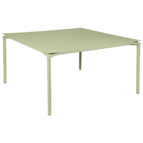 Table Haute Calvi 140 X 140 Cm - Vert Tilleul
