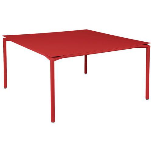 Table Haute Calvi 140 X 140 Cm - Coquelicot