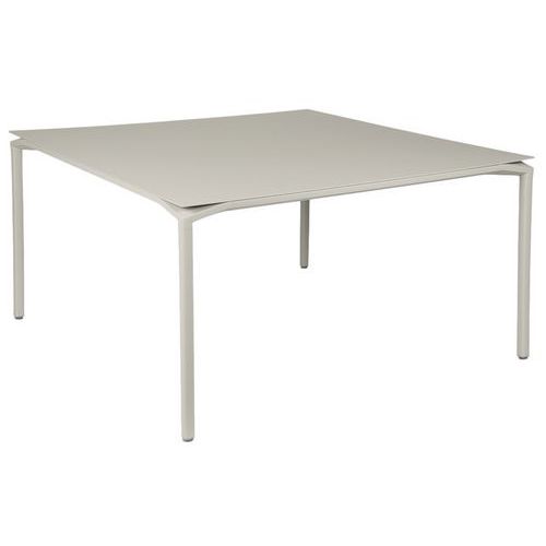 Table Haute Calvi 140 X 140 Cm - Gris Argile