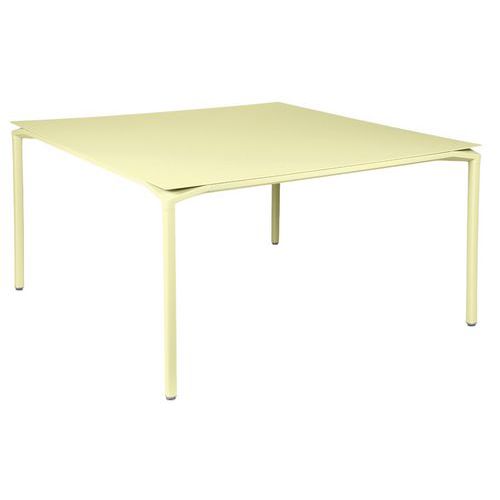 Table Haute Calvi 140 X 140 Cm - Citron Givré