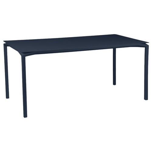 Table Haute Calvi 160 X 80 Cm - Hauteur 74 Cm - Bleu Abysse
