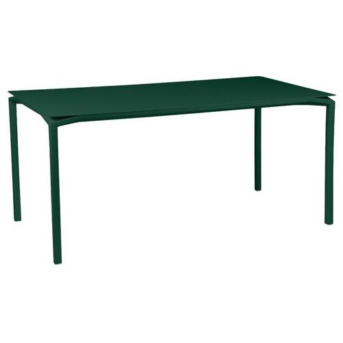Table Haute Calvi 160 X 80 Cm - Hauteur 74 Cm - Vert Cèdre