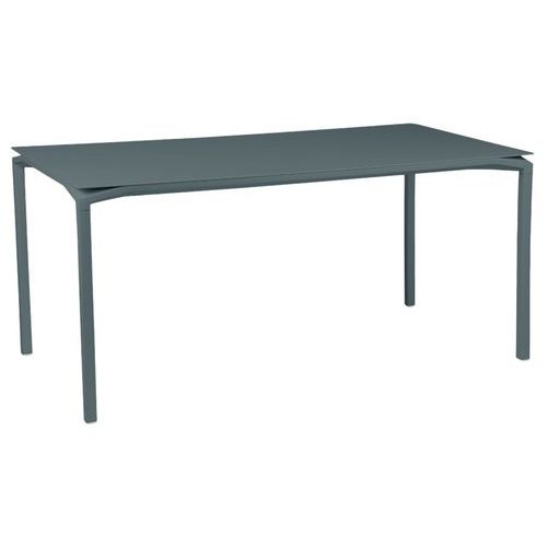 Table Haute Calvi 160 X 80 Cm - Hauteur 74 Cm - Gris Orage