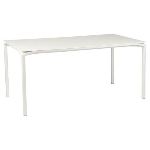 Table Haute Calvi 160 X 80 Cm - Hauteur 74 Cm - Gris Argile