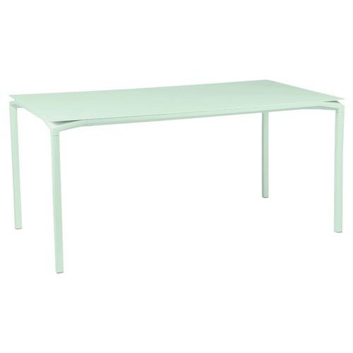Table Haute Calvi 160 X 80 Cm Hauteur 74 Cm Menthe Glaciale