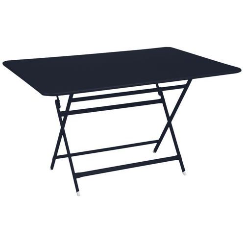 Table Caractère 128 X 90 Cm - Bleu Abysse