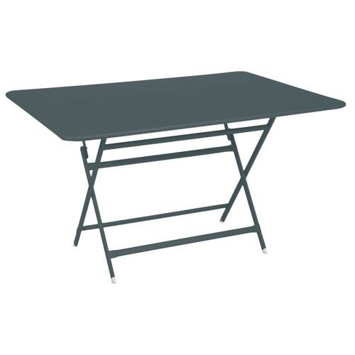 Table Caractère 128 X 90 Cm - Gris Orage