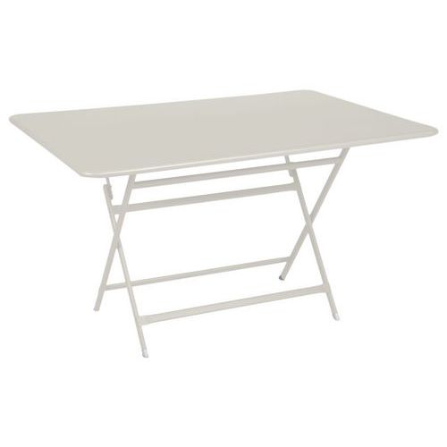 Table Caractère 128 X 90 Cm - Gris Argile