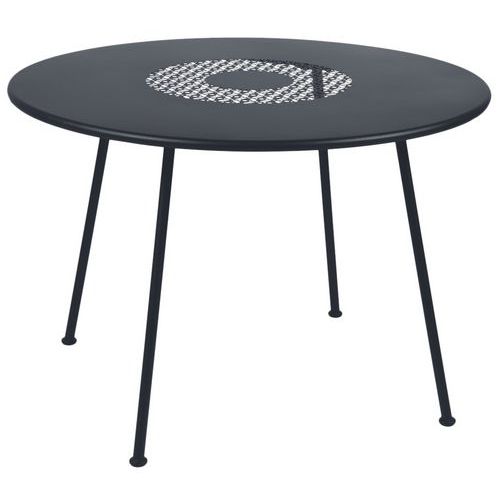 Table Lorette Ã˜ 110 Cm - Carbone