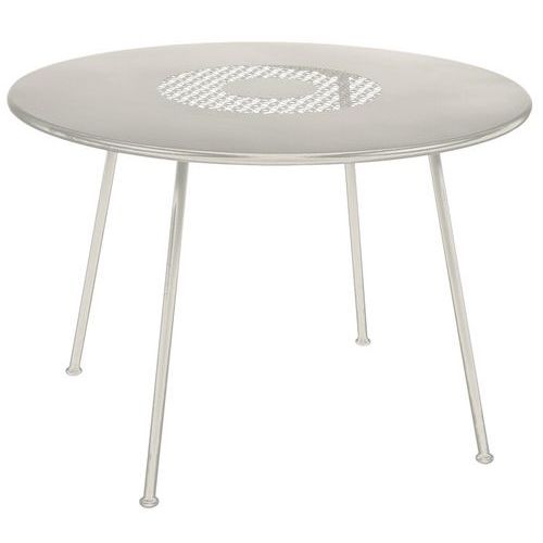Table Lorette Ã˜ 110 Cm - Gris Argile