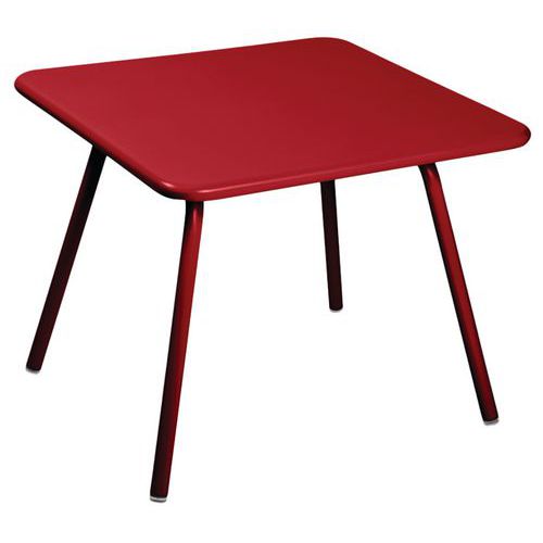 Table Luxembourg Kid 57 X 57 Cm - Coquelicot