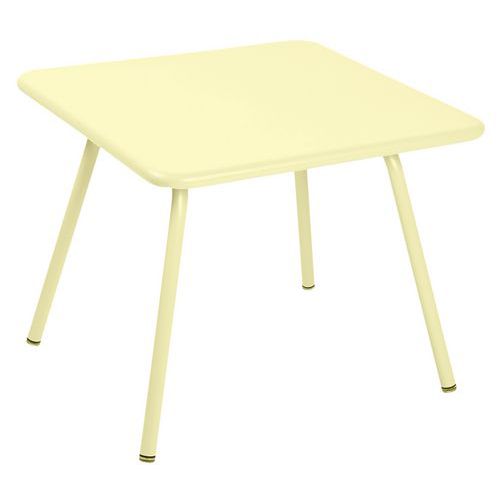 Table Luxembourg Kid 57 X 57 Cm - Citron Givré