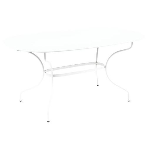 Table Opéra+ Ovale 160 X 90 Cm - Blanc Coton