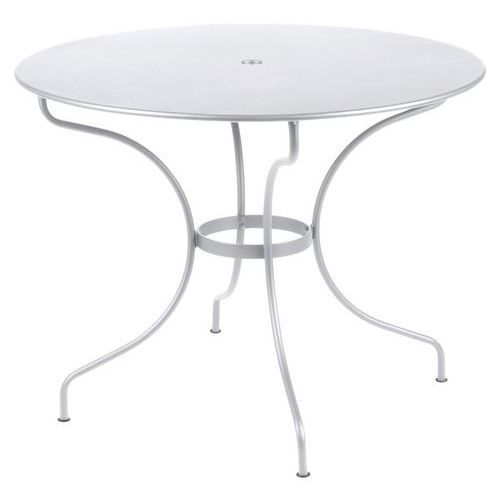Table Opéra+ Ã˜ 96 Cm - Blanc Coton